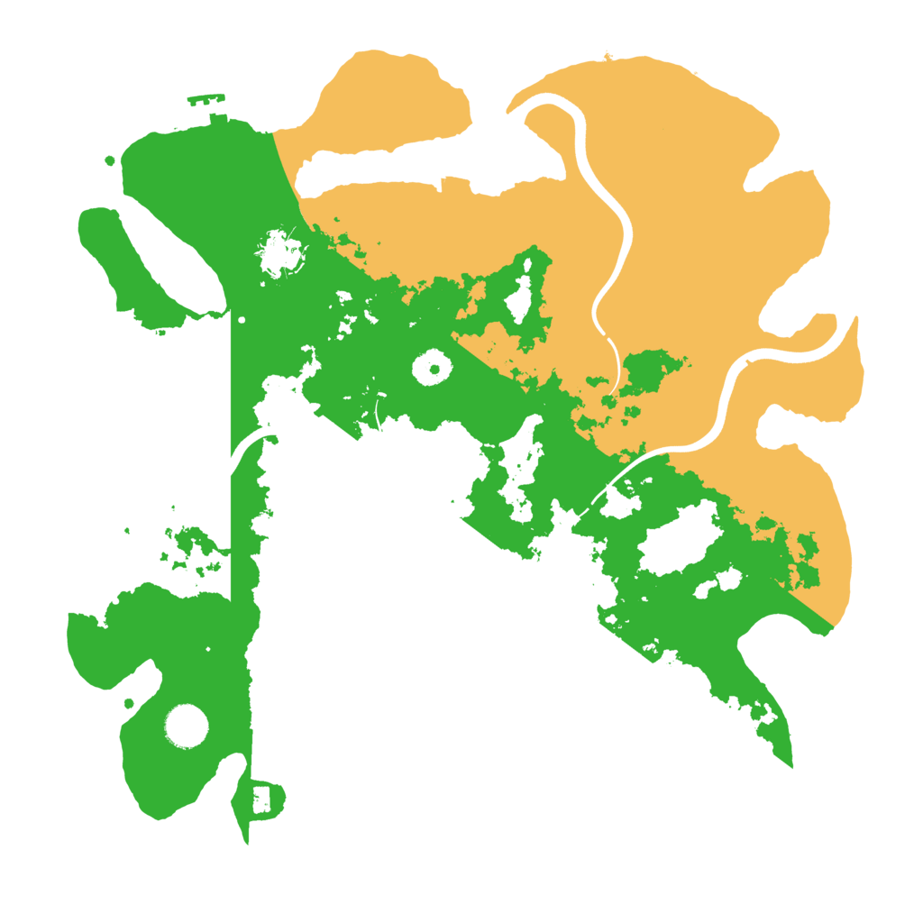 Biome Rust Map: Procedural Map, Size: 3750, Seed: 805882471