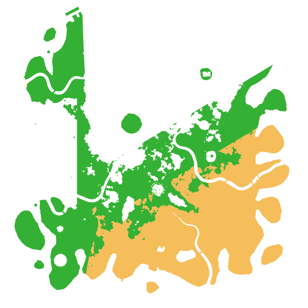 Biome Rust Map: Procedural Map, Size: 4250, Seed: 78883