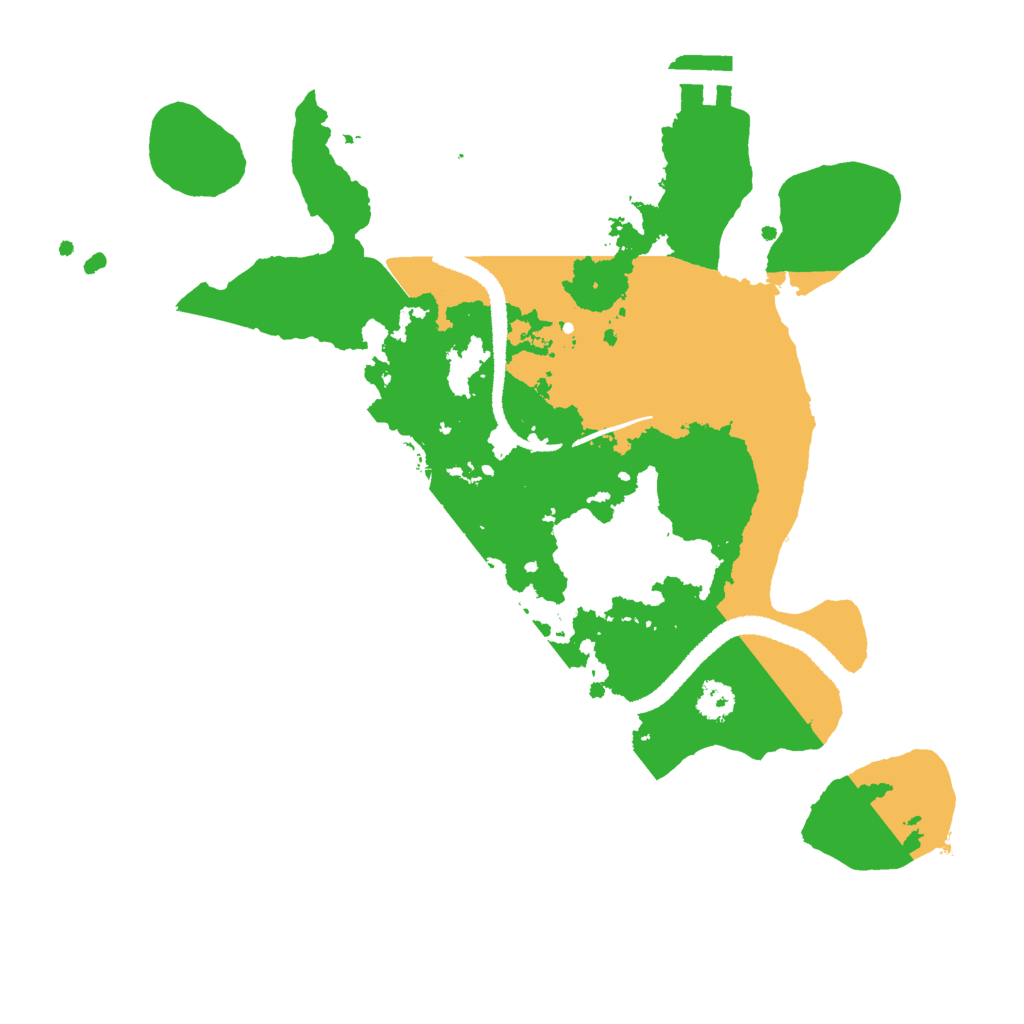 Biome Rust Map: Procedural Map, Size: 2700, Seed: 1770897642