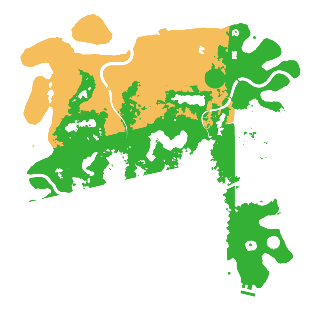 Biome Rust Map: Procedural Map, Size: 4250, Seed: 573315608