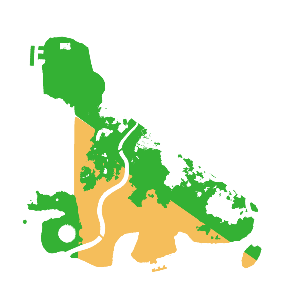 Biome Rust Map: Procedural Map, Size: 3000, Seed: 1785674161