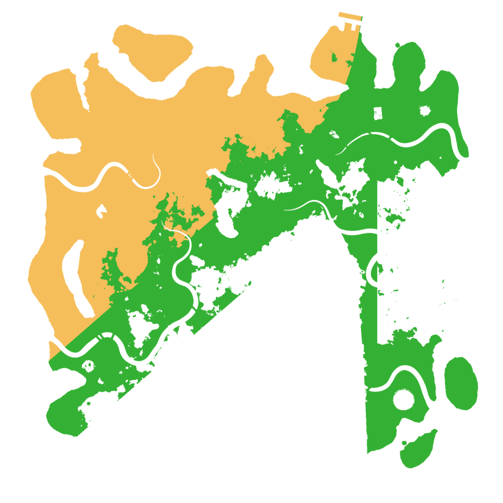 Biome Rust Map: Procedural Map, Size: 4250, Seed: 182965503