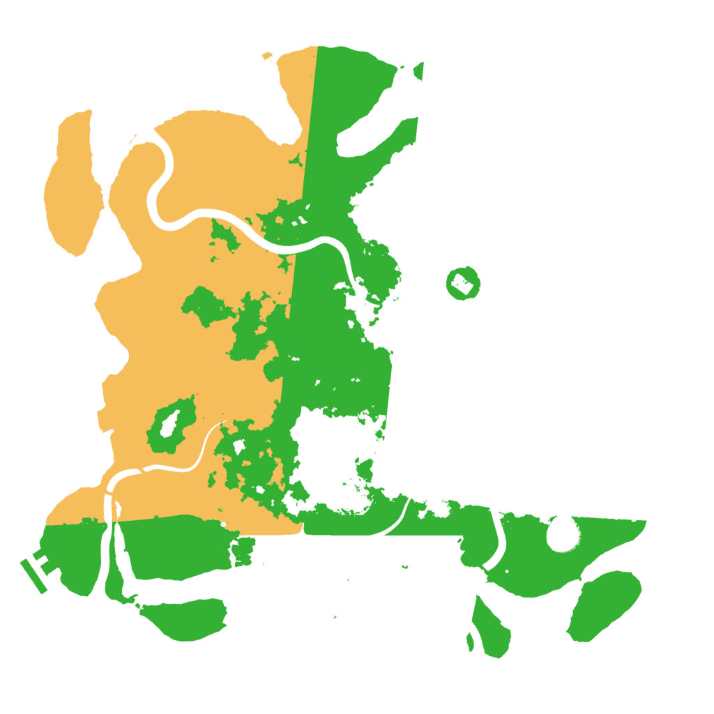 Biome Rust Map: Procedural Map, Size: 3750, Seed: 1879382871