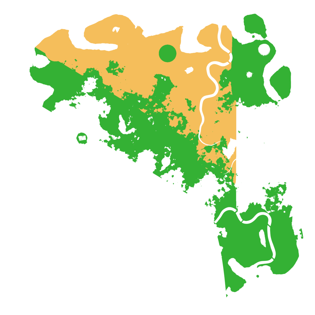 Biome Rust Map: Procedural Map, Size: 4750, Seed: 16066927