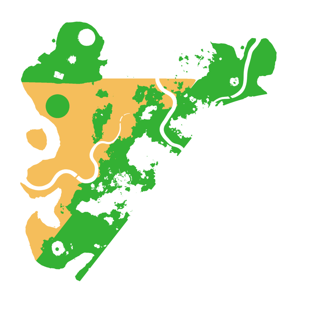 Biome Rust Map: Procedural Map, Size: 3500, Seed: 1468702324