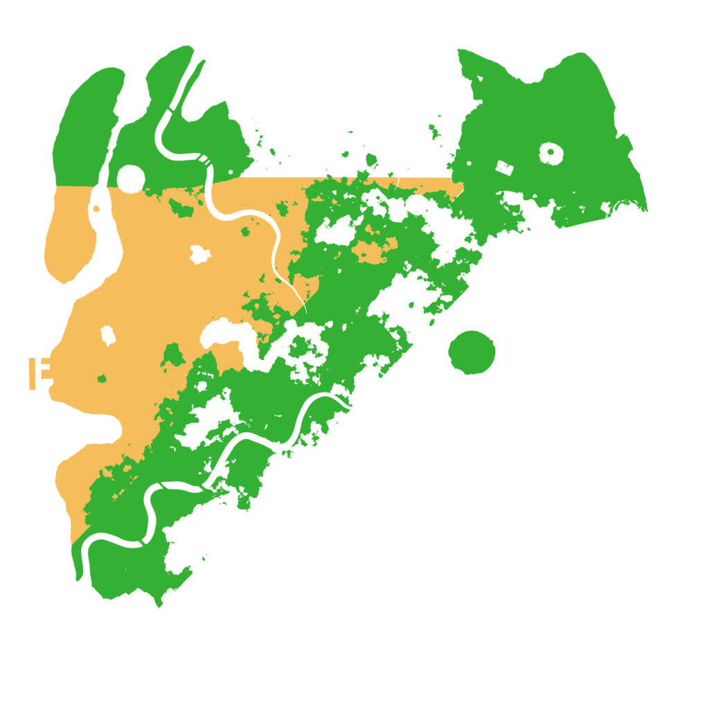 Biome Rust Map: Procedural Map, Size: 4500, Seed: 304001406