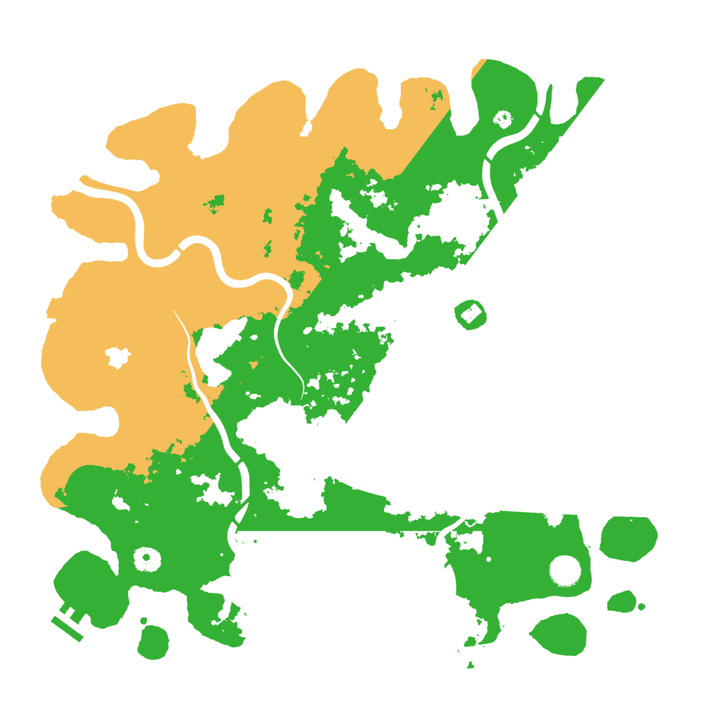 Biome Rust Map: Procedural Map, Size: 4000, Seed: 673851954