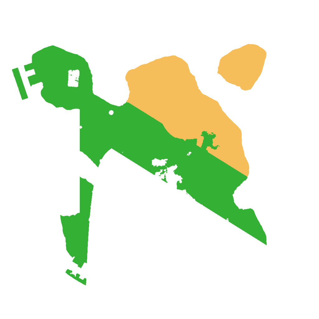 Biome Rust Map: Procedural Map, Size: 2000, Seed: 2138057598