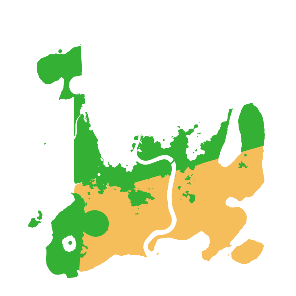 Biome Rust Map: Procedural Map, Size: 3000, Seed: 868677062