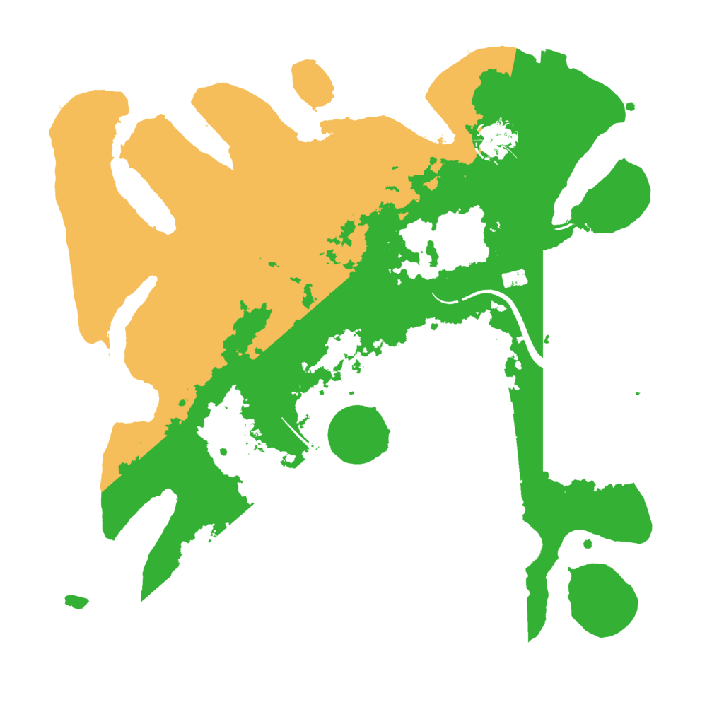 Biome Rust Map: Procedural Map, Size: 3250, Seed: 904969712