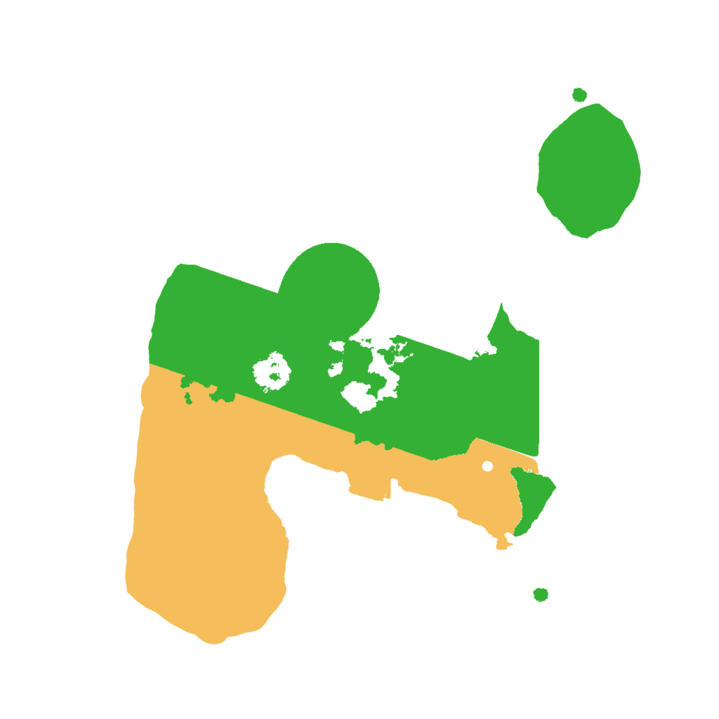 Biome Rust Map: Procedural Map, Size: 2000, Seed: 777875657