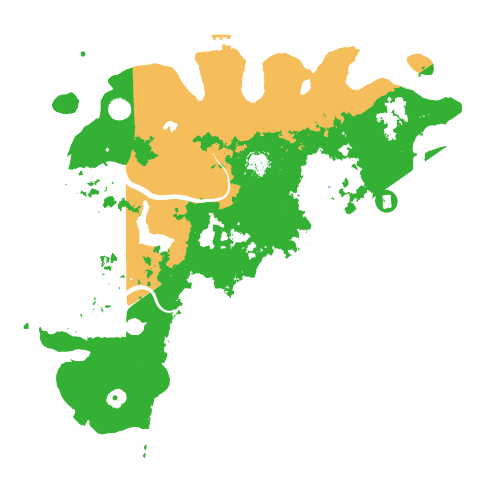 Biome Rust Map: Procedural Map, Size: 4000, Seed: 771349