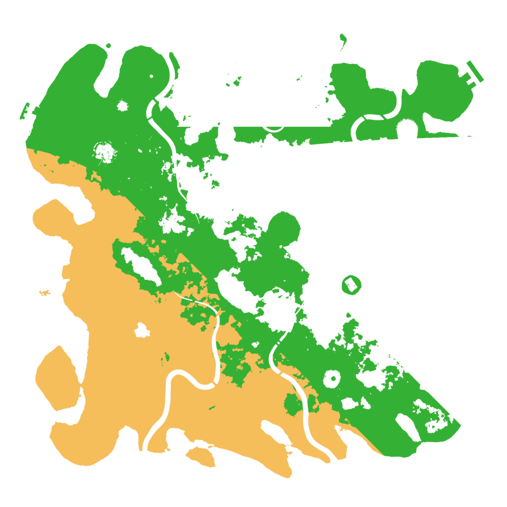 Biome Rust Map: Procedural Map, Size: 4250, Seed: 1818329969