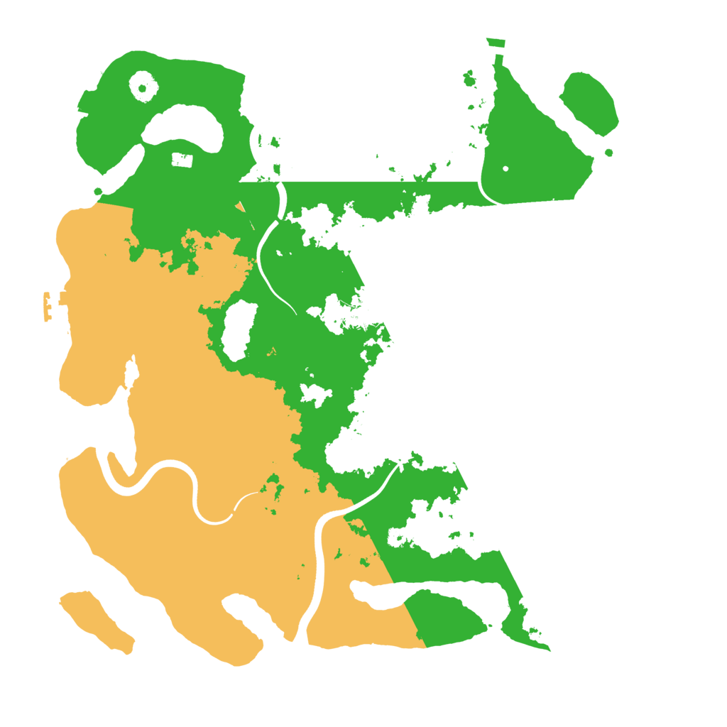 Biome Rust Map: Procedural Map, Size: 3750, Seed: 1368439609