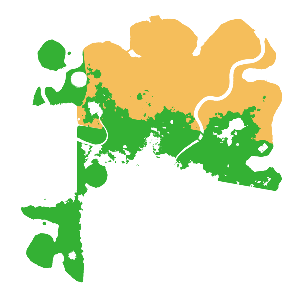 Biome Rust Map: Procedural Map, Size: 3500, Seed: 1385232257