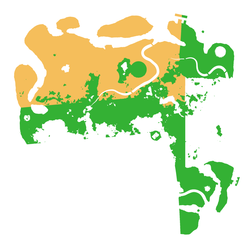 Biome Rust Map: Procedural Map, Size: 4000, Seed: 473580742