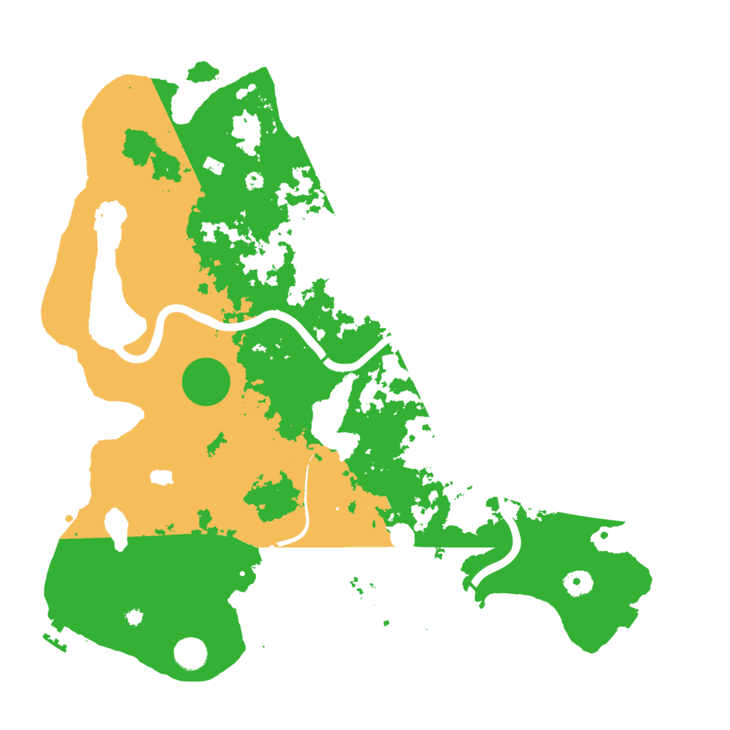 Biome Rust Map: Procedural Map, Size: 4000, Seed: 2469928