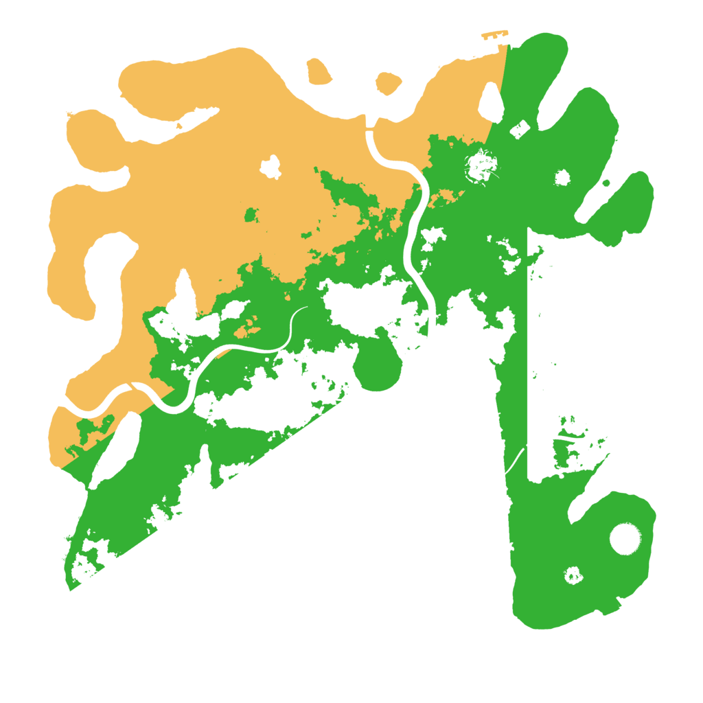 Biome Rust Map: Procedural Map, Size: 4000, Seed: 48436759