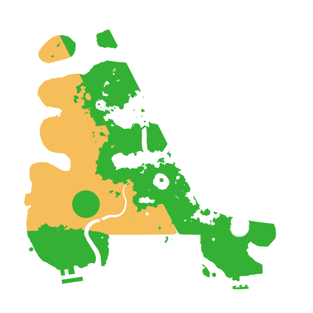 Biome Rust Map: Procedural Map, Size: 3000, Seed: 847392