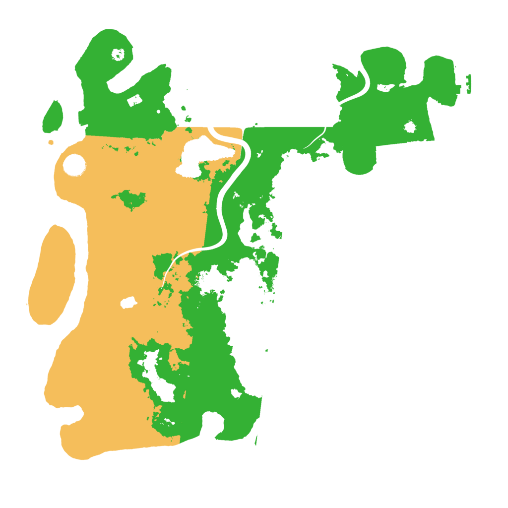 Biome Rust Map: Procedural Map, Size: 4000, Seed: 1196550653