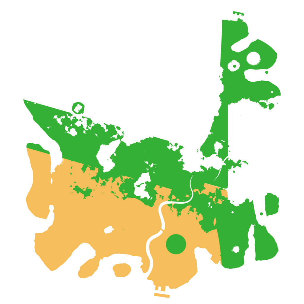 Biome Rust Map: Procedural Map, Size: 4000, Seed: 505248491