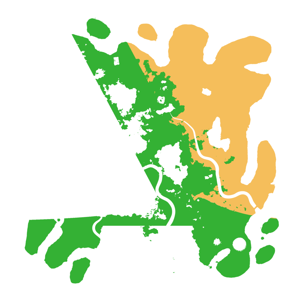 Biome Rust Map: Procedural Map, Size: 4000, Seed: 998185