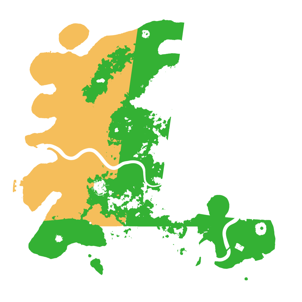 Biome Rust Map: Procedural Map, Size: 3750, Seed: 251563