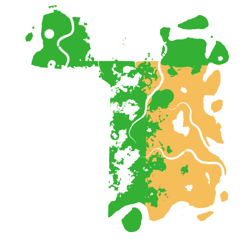 Biome Rust Map: Procedural Map, Size: 4500, Seed: 1790516571