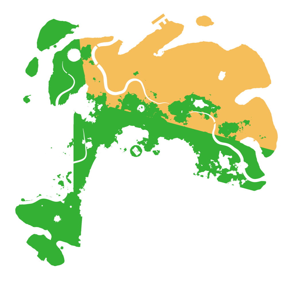 Biome Rust Map: Procedural Map, Size: 4000, Seed: 1758398269