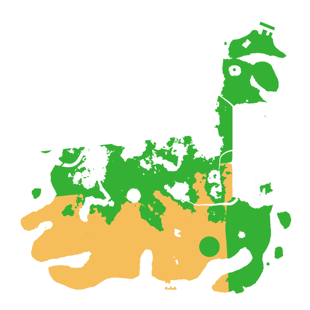 Biome Rust Map: Procedural Map, Size: 4000, Seed: 1565504055