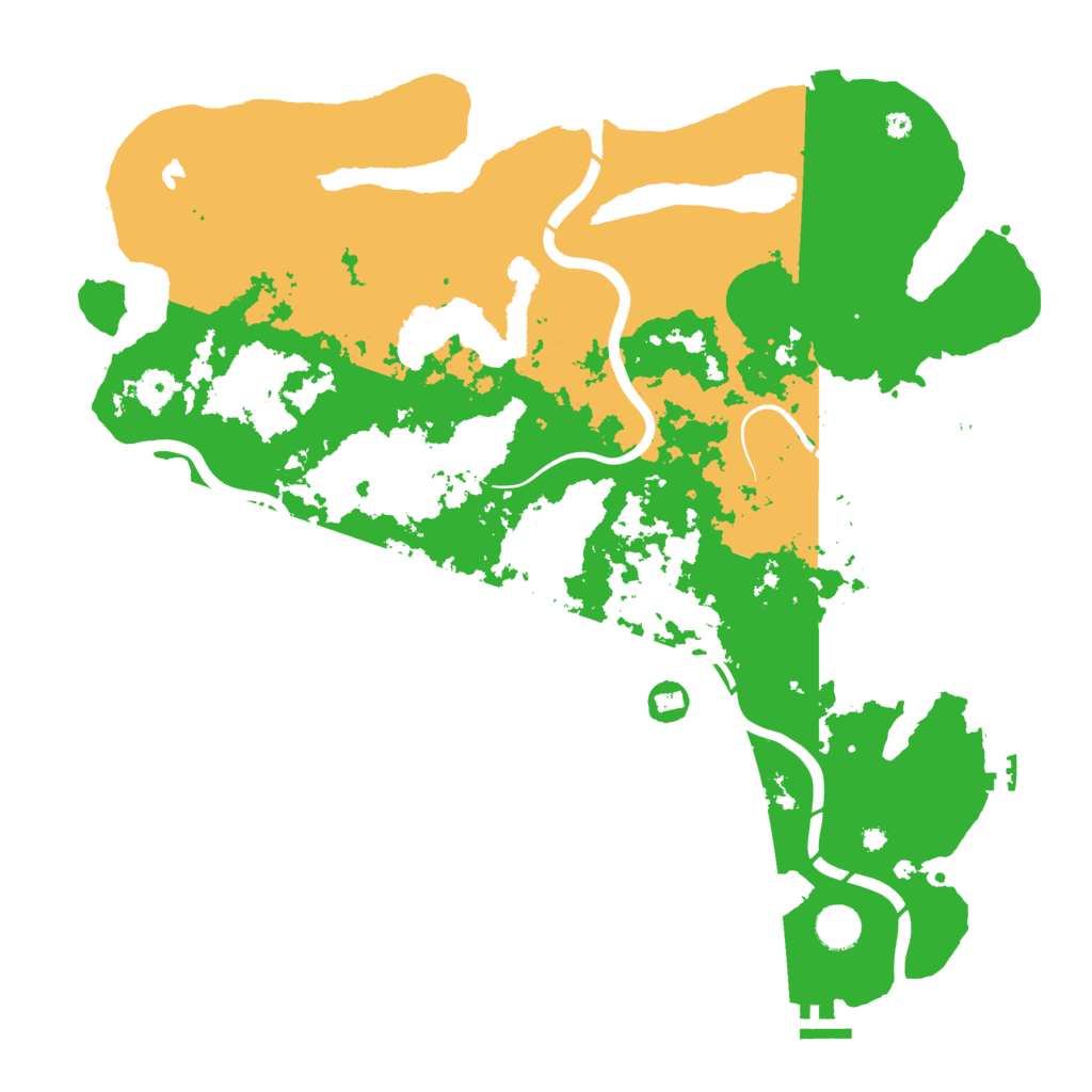 Biome Rust Map: Procedural Map, Size: 4250, Seed: 1442942712