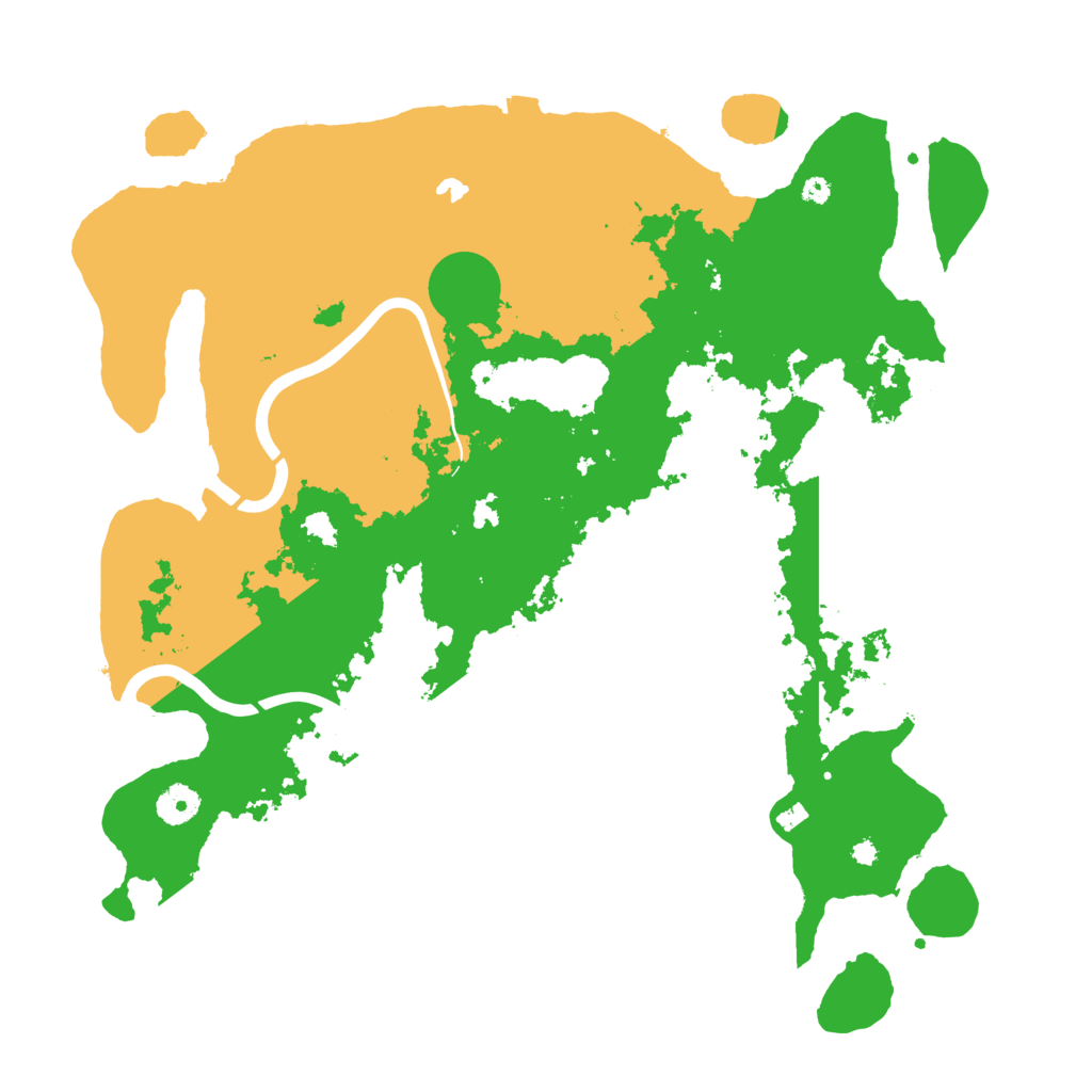 Biome Rust Map: Procedural Map, Size: 4000, Seed: 78534267
