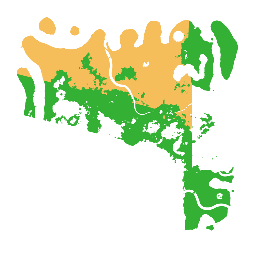 Biome Rust Map: Procedural Map, Size: 4250, Seed: 1912490427