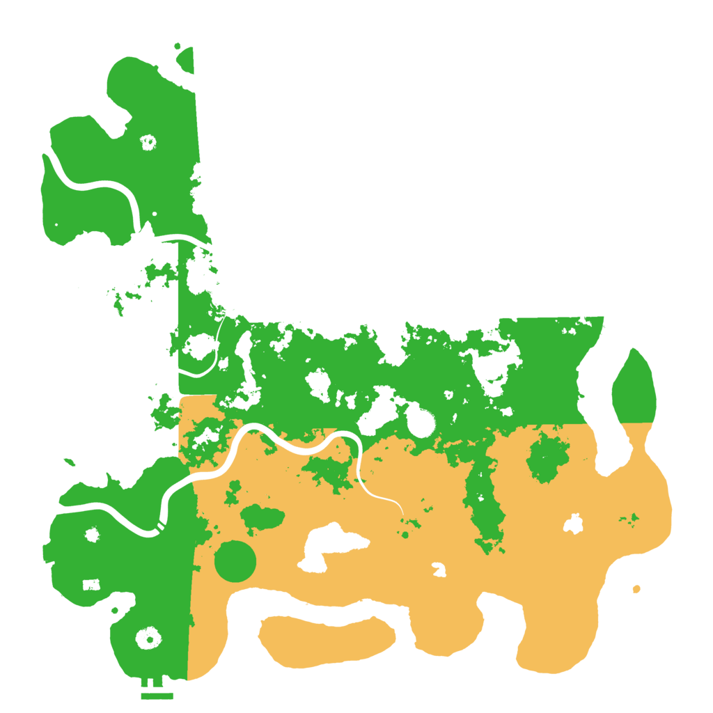 Biome Rust Map: Procedural Map, Size: 4500, Seed: 813259984