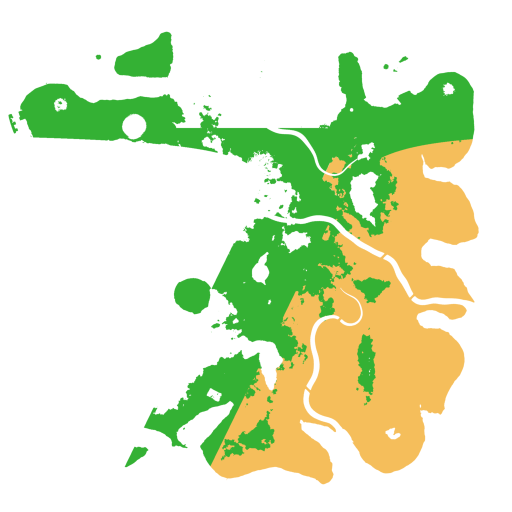 Biome Rust Map: Procedural Map, Size: 4000, Seed: 4400771