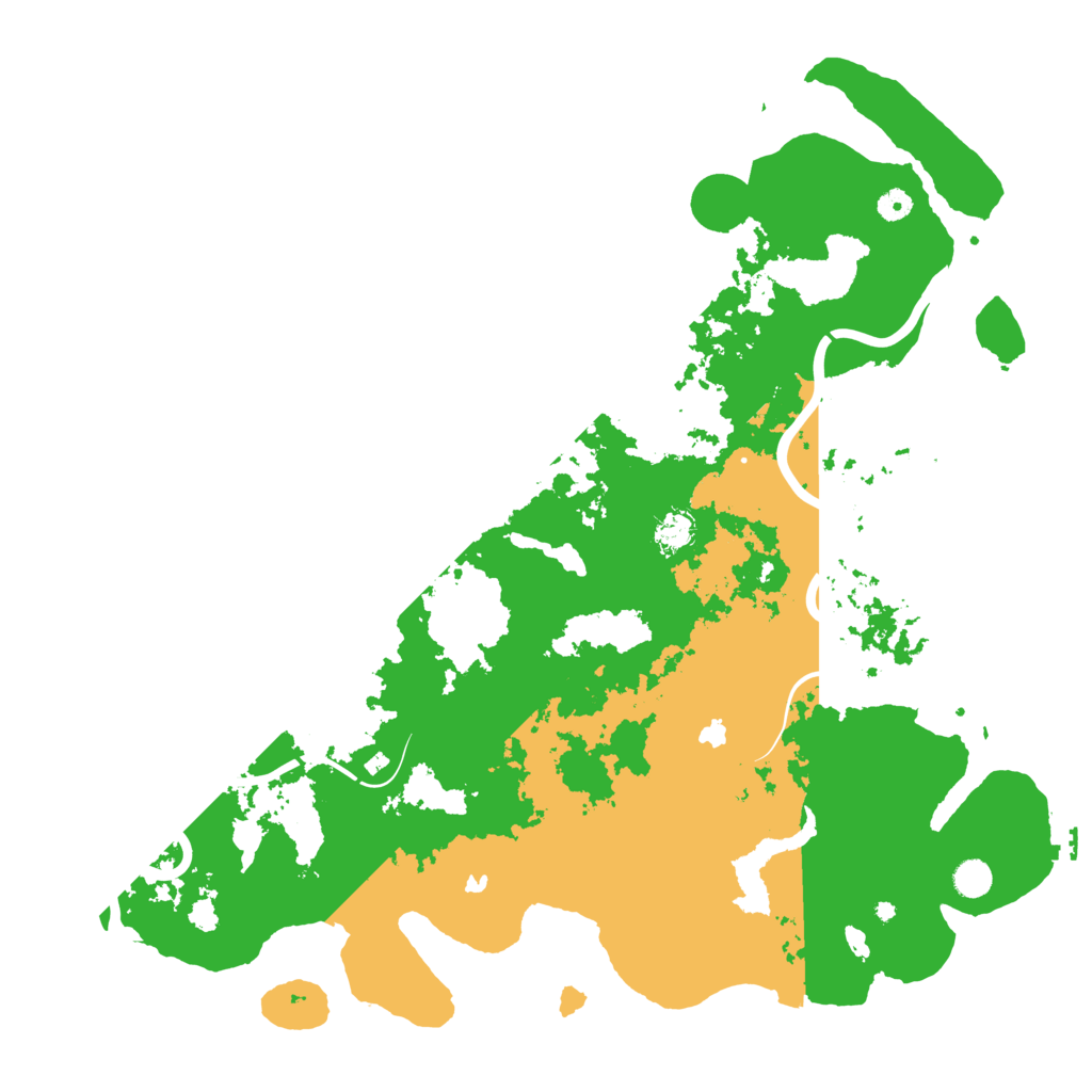 Biome Rust Map: Procedural Map, Size: 5000, Seed: 358509354