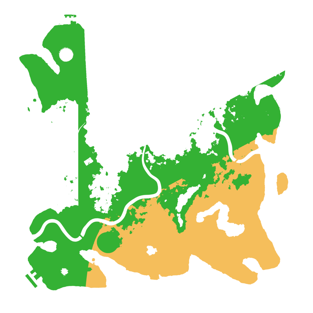 Biome Rust Map: Procedural Map, Size: 4000, Seed: 1900279240