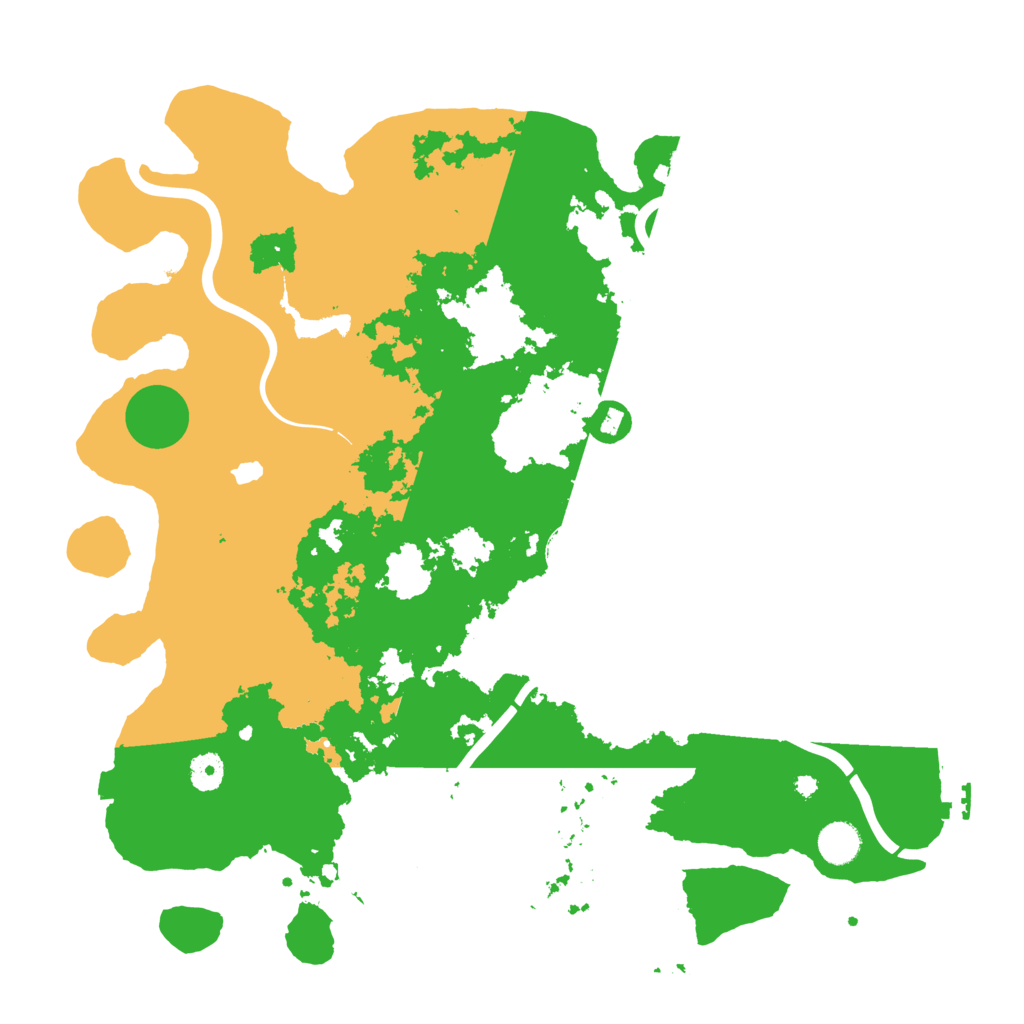 Biome Rust Map: Procedural Map, Size: 4250, Seed: 1355361553