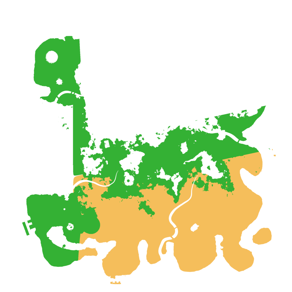 Biome Rust Map: Procedural Map, Size: 4250, Seed: 1791127761