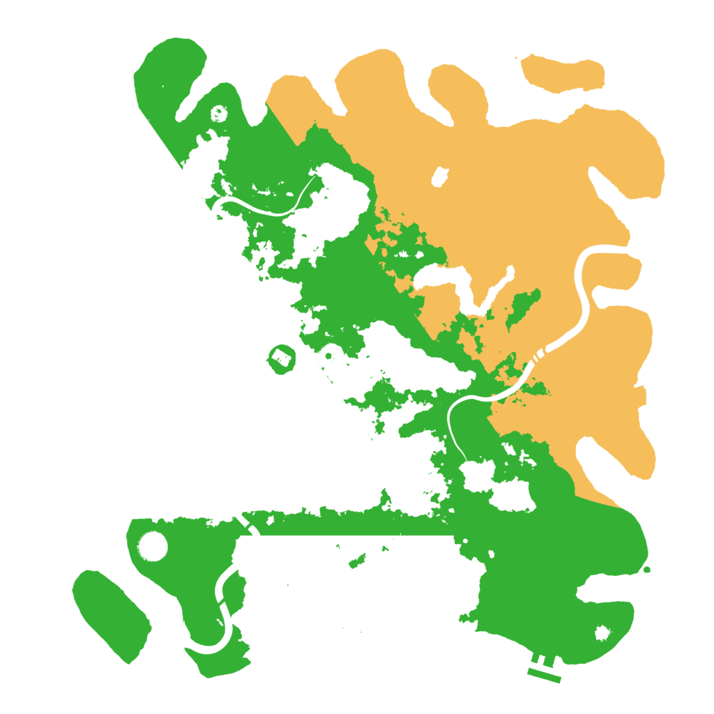 Biome Rust Map: Procedural Map, Size: 4250, Seed: 1785587871