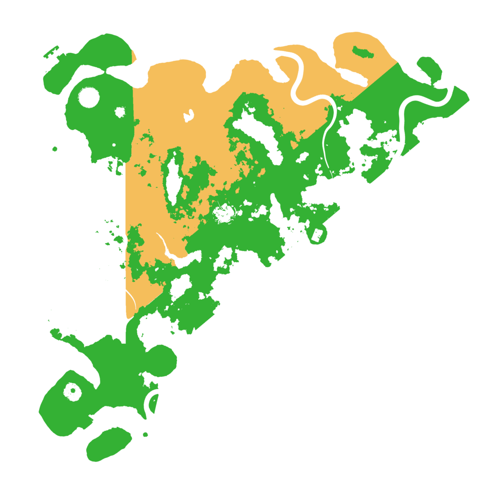 Biome Rust Map: Procedural Map, Size: 4250, Seed: 352420225