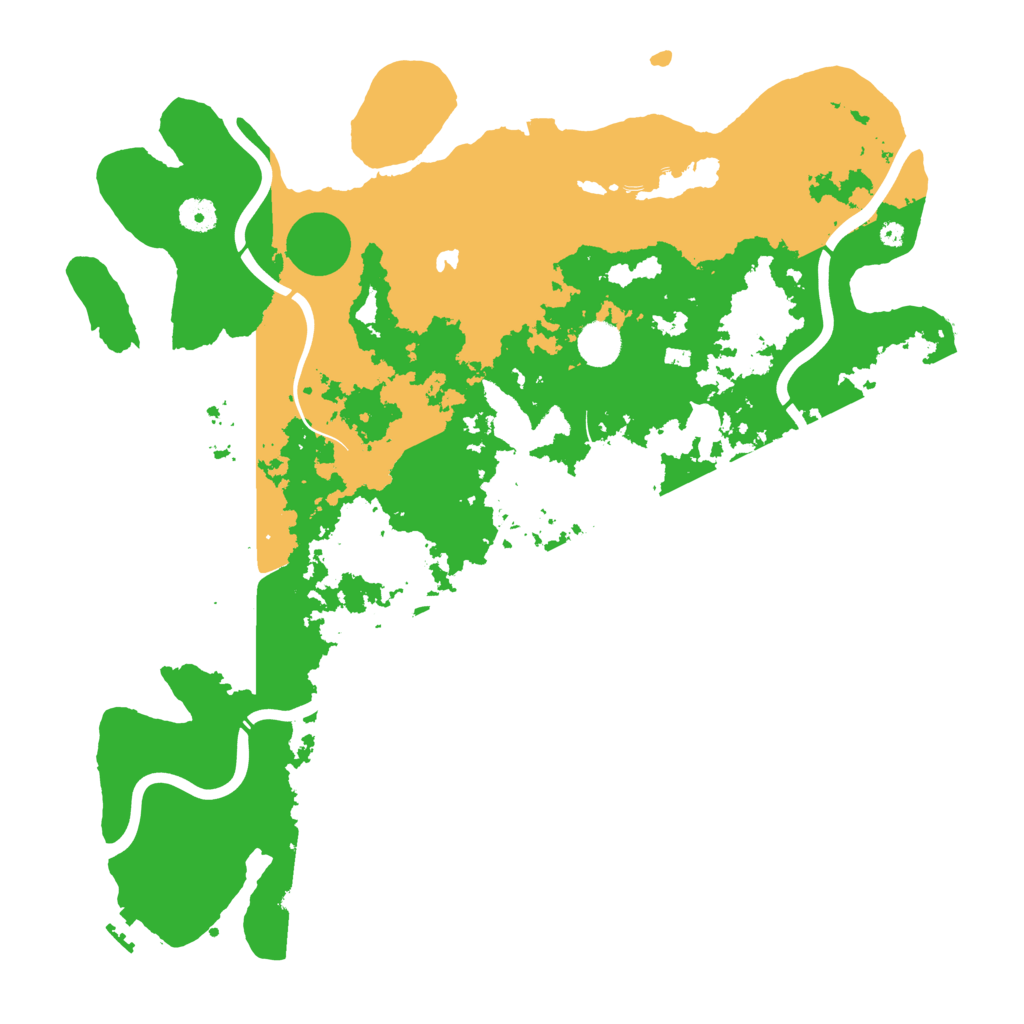Biome Rust Map: Procedural Map, Size: 4250, Seed: 1440181237