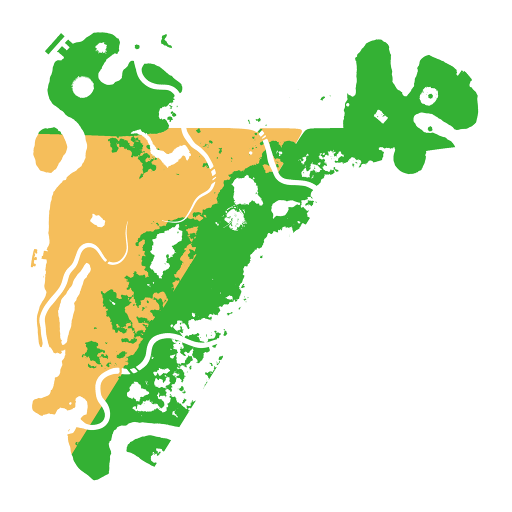 Biome Rust Map: Procedural Map, Size: 4250, Seed: 2041939400