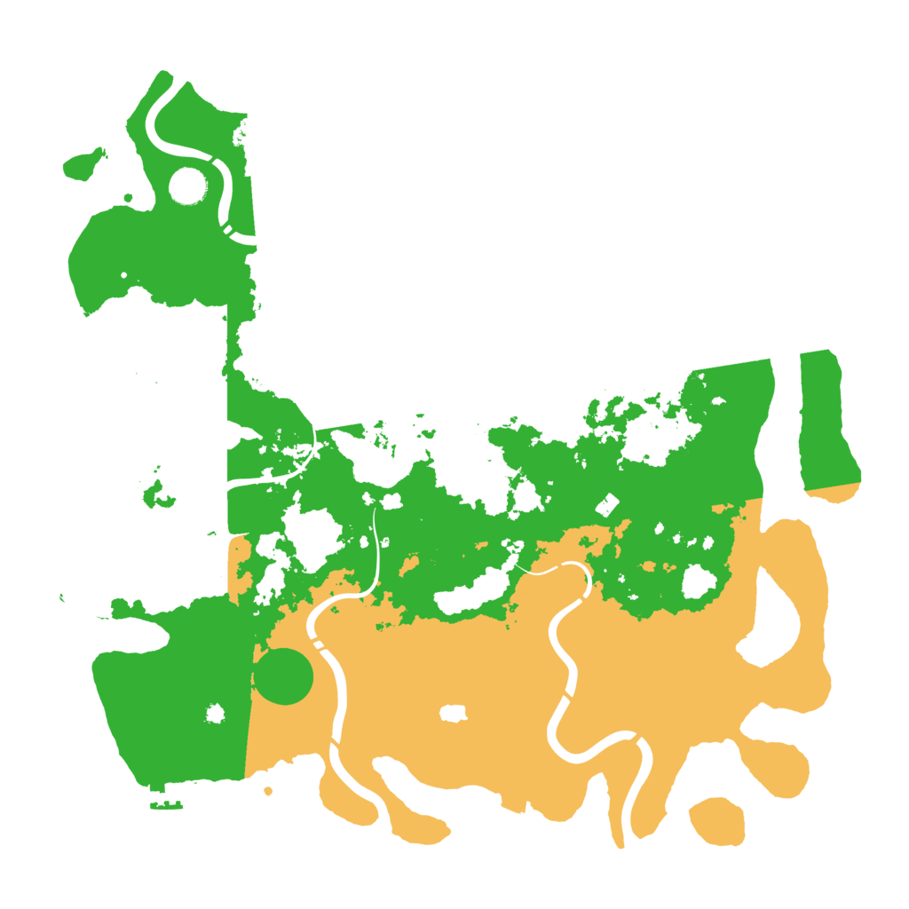Biome Rust Map: Procedural Map, Size: 4250, Seed: 851619208