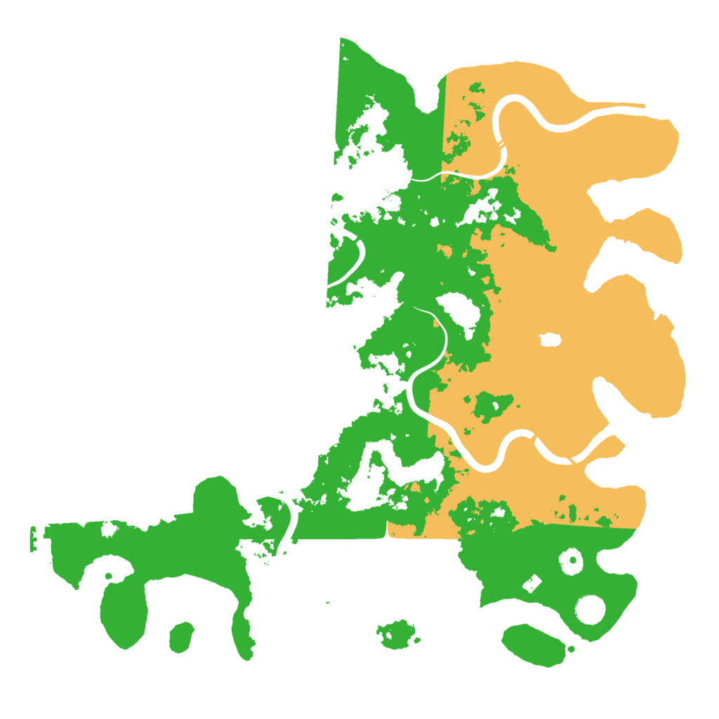 Biome Rust Map: Procedural Map, Size: 4250, Seed: 944632159
