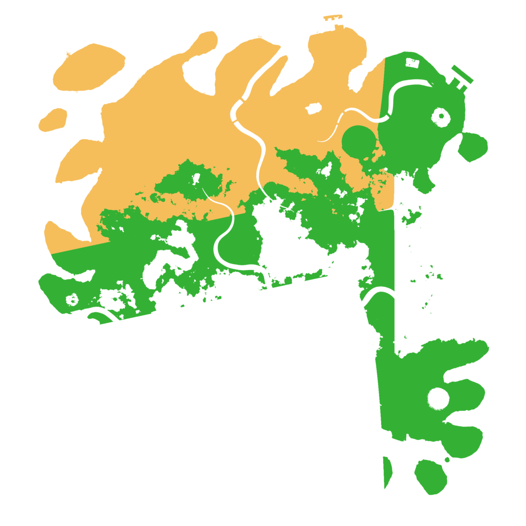 Biome Rust Map: Procedural Map, Size: 4250, Seed: 2064782687