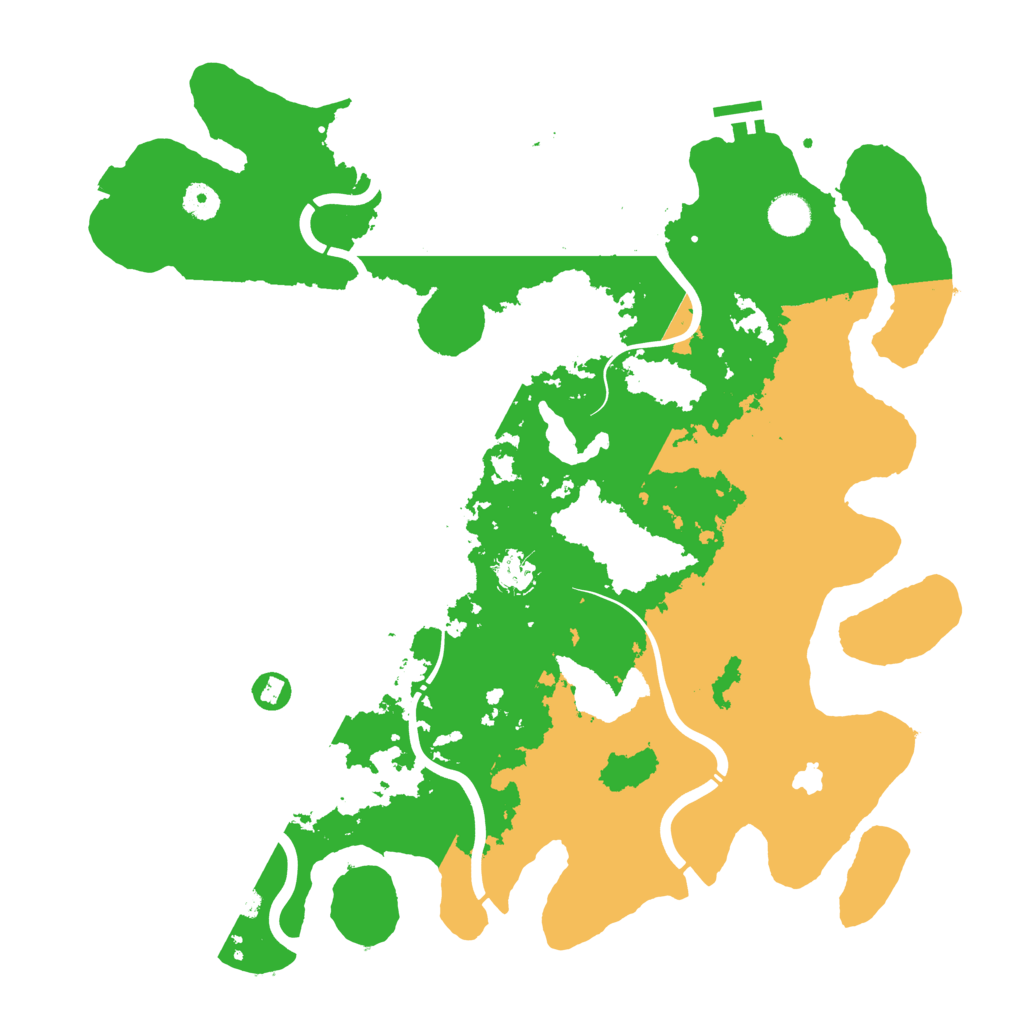 Biome Rust Map: Procedural Map, Size: 4250, Seed: 1453482680