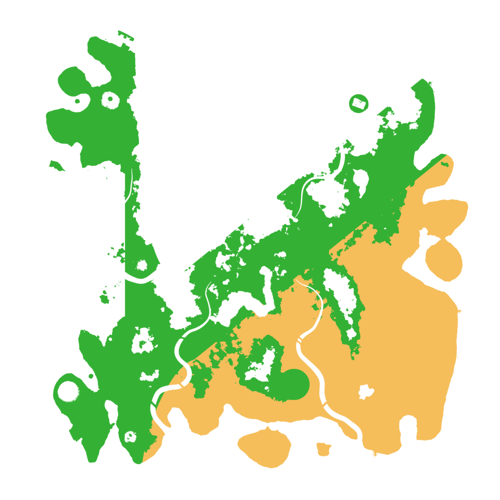 Biome Rust Map: Procedural Map, Size: 4250, Seed: 2045644290
