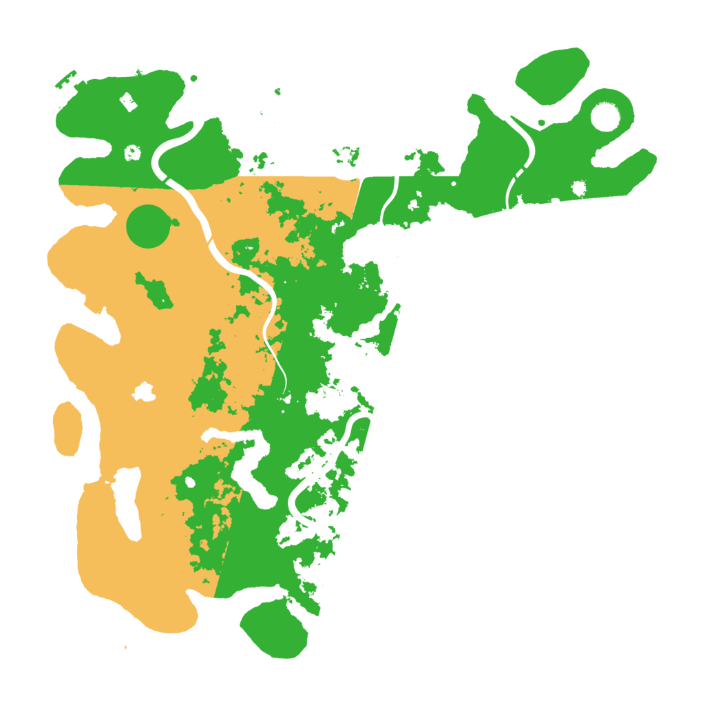 Biome Rust Map: Procedural Map, Size: 4250, Seed: 104691033