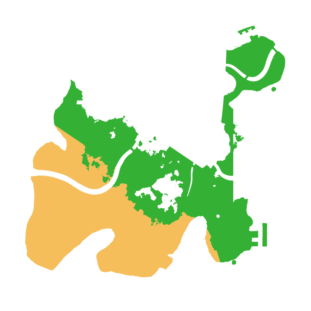 Biome Rust Map: Procedural Map, Size: 2700, Seed: 1770984110